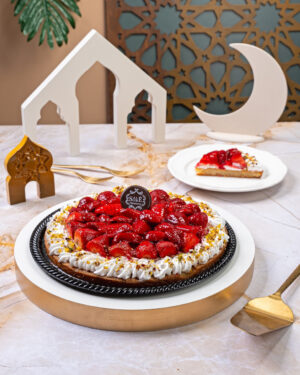 Strawberry Basbousa - Image 1